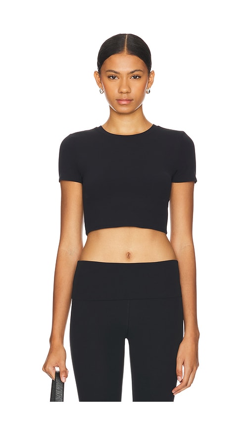 Shop Splits59 Airweight Crop Top In Black