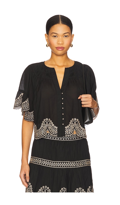 Anaya Top in Black. - size S (also in L, M, XS)