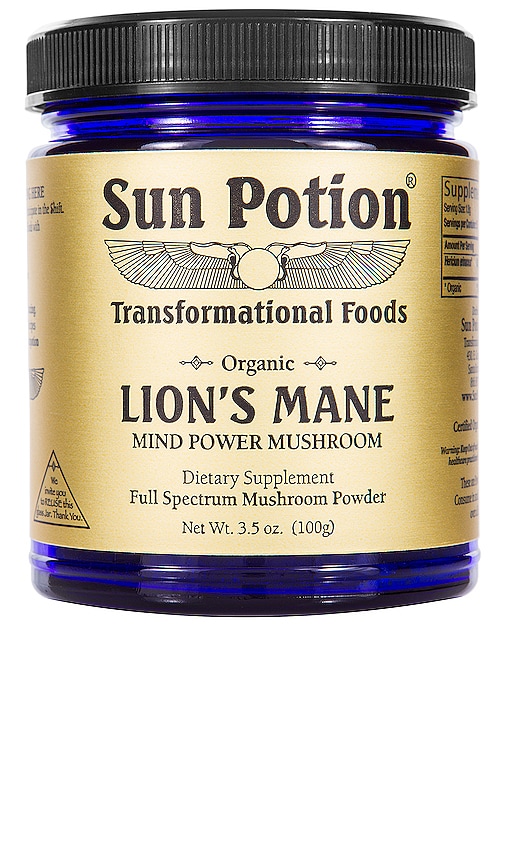 Sun Potion Organic Lions' Mane Mind Power Mushroom Powder