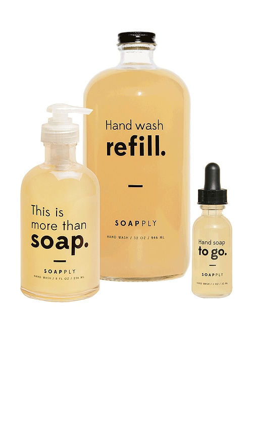 Soapply The Starter Set In Transparent