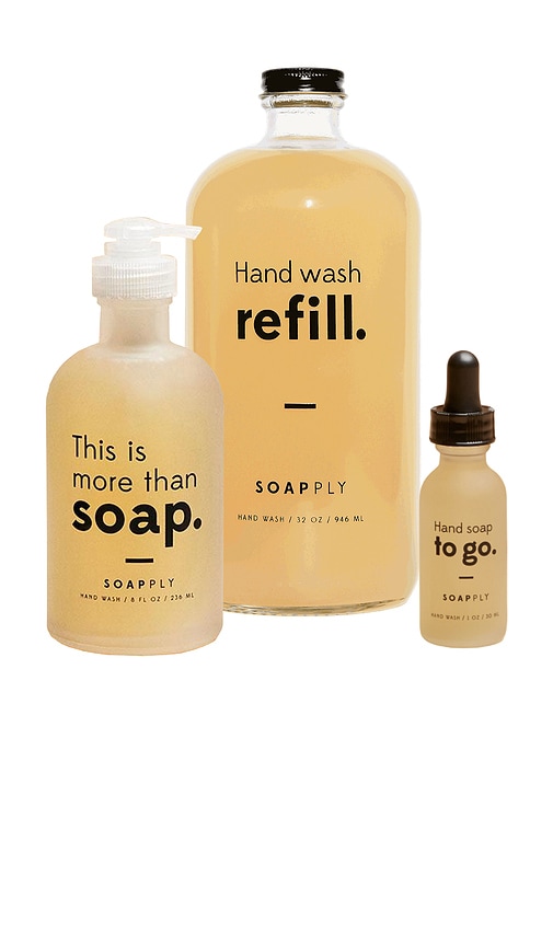 Soapply The Starter Set In Transparent