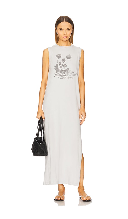 Telepathic Mulholland Dress in Grey. - size XL (also in L, M, S)