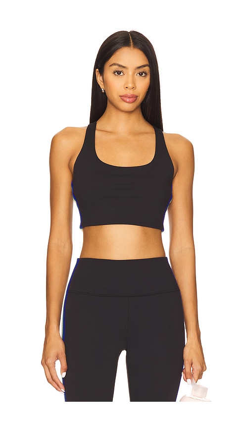 Spiritual Gangster Infinity Longline Sports Bra In Black