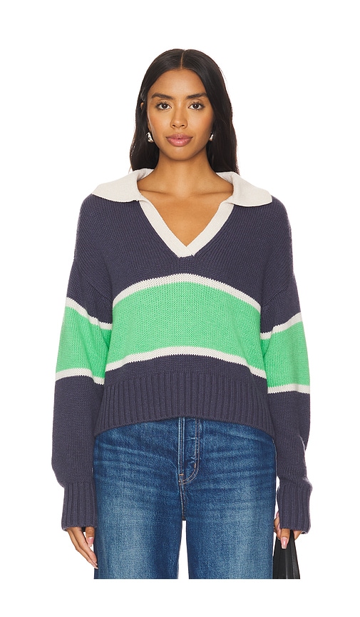 Shop Spiritual Gangster Robyn Henley Sweater In Blue