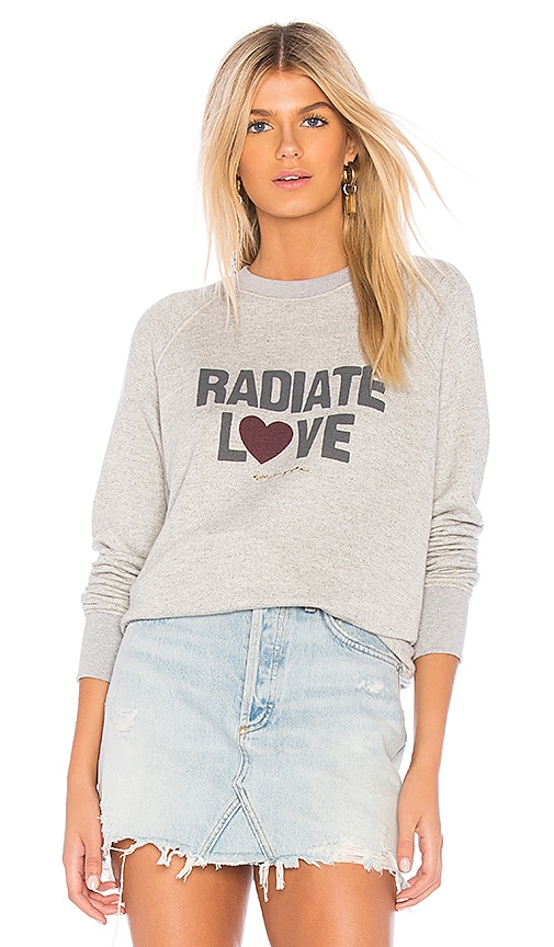 spiritual gangster radiate love sweatshirt