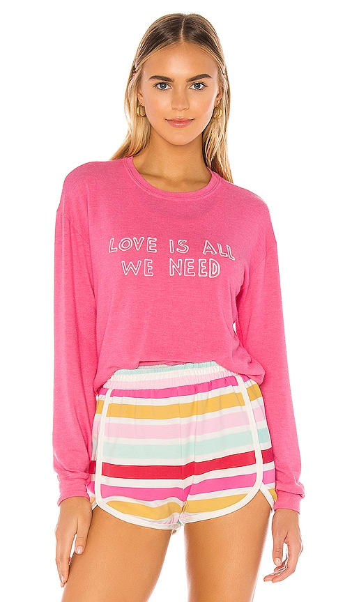 We Need Crew Neck Savasana Pullover