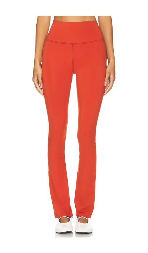 Shop Spiritual Gangster Vivienne Zip Pant In Rust