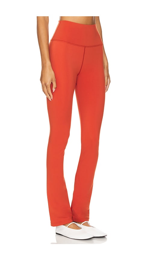 Shop Spiritual Gangster Vivienne Zip Pant In Rust