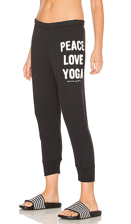 PANTALON SWEAT PEACE LOVE & YOGA