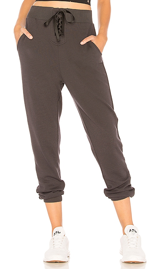 Spiritual Gangster Peace Mode Pant in Vintage Black | REVOLVE