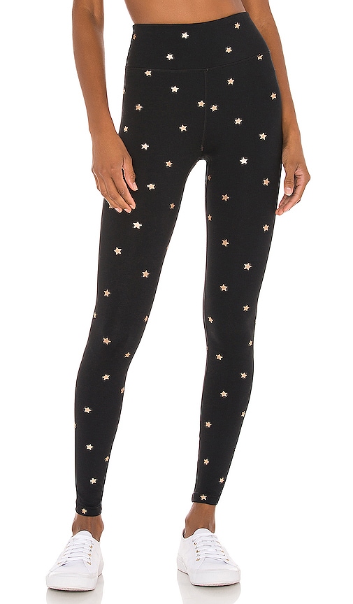 Spiritual Gangster Essential High Waist Legging in Black Cosmos Active ...