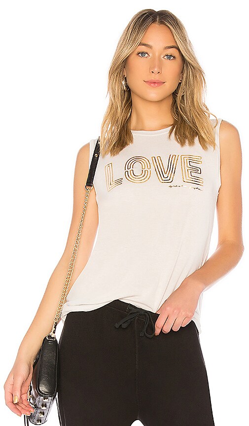 Neon Love Chakra Tank