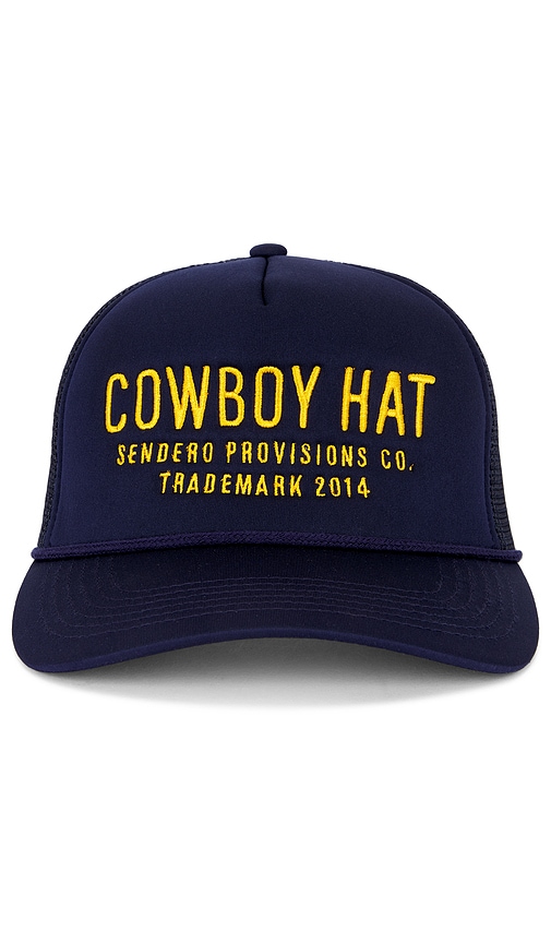 Shop Sendero Provisions Co. Cowboy Hat In 藏青色
