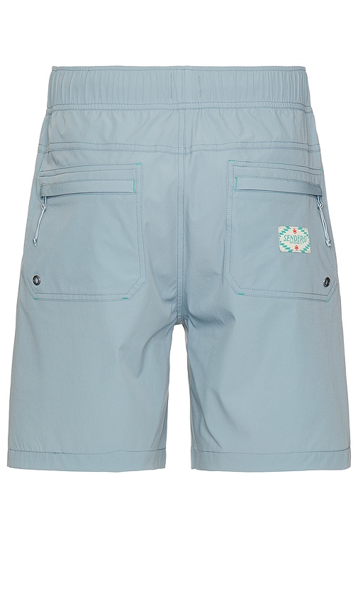 Shop Sendero Provisions Co. Bajada Hybrid Shorts In 石色