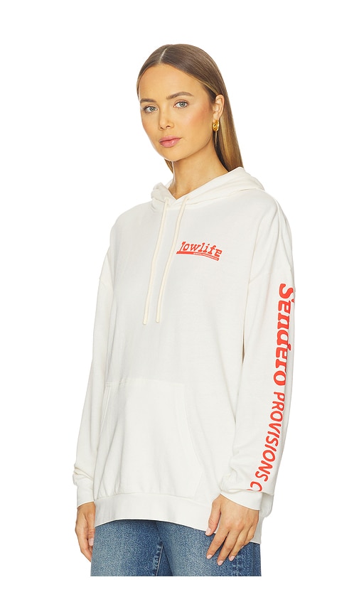  Sendero Provisions Co. Hoodie In White. Größe S. Also In M. 