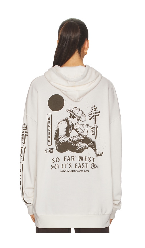  Sendero Provisions Co. Hoodie So Far West In Light Grey. Größe Xs. Also In S, M, L. 