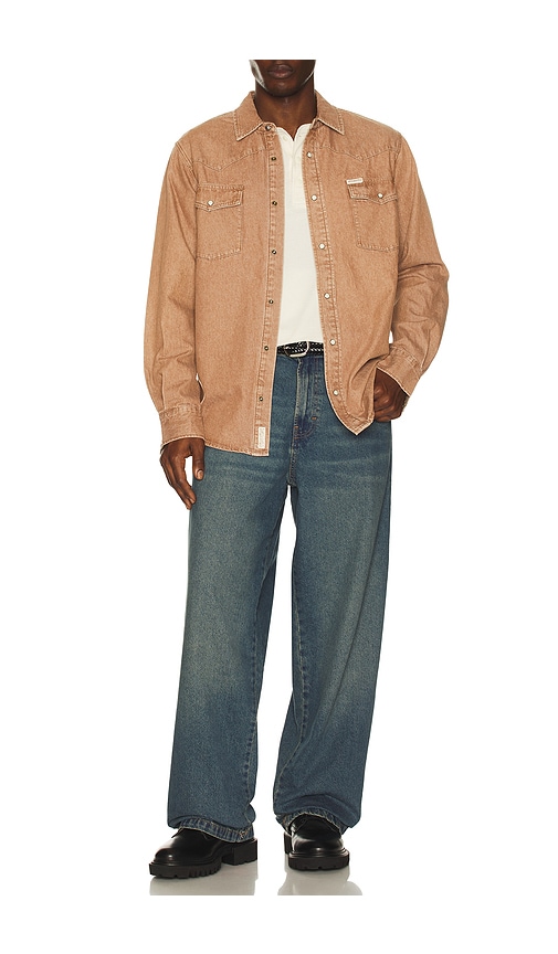  Sendero Provisions Co. Hemd The Wyatt In Brown. Größe S. Also In M, L, Xl/1x. 
