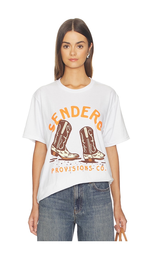 Sendero Provisions Co. T-SHIRT en White. Taille L. Also en XS, S, M, XL/1X.
