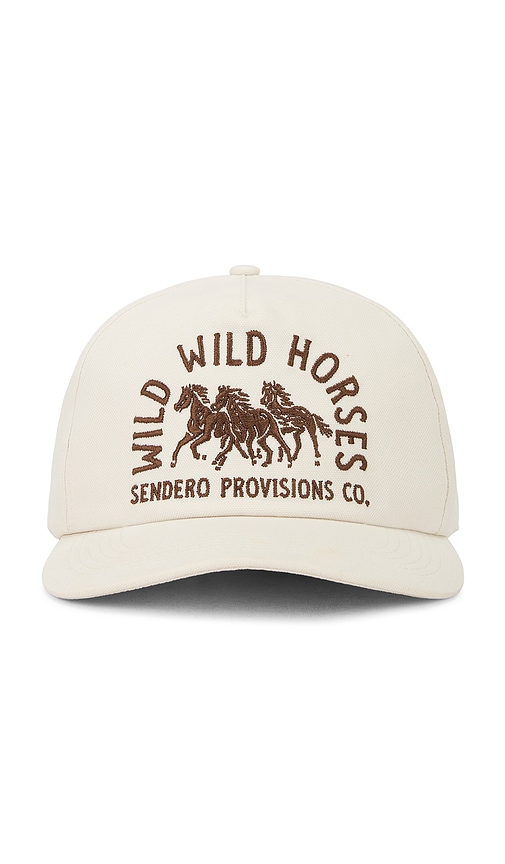 Sendero Provisions Co. Wild Wild Horses Cap In White