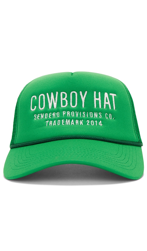 Shop Sendero Provisions Co. Cowboy Hat In 绿色