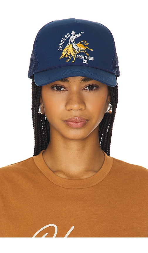 Shop Sendero Provisions Co. Ride Or Die Hat In 蓝色