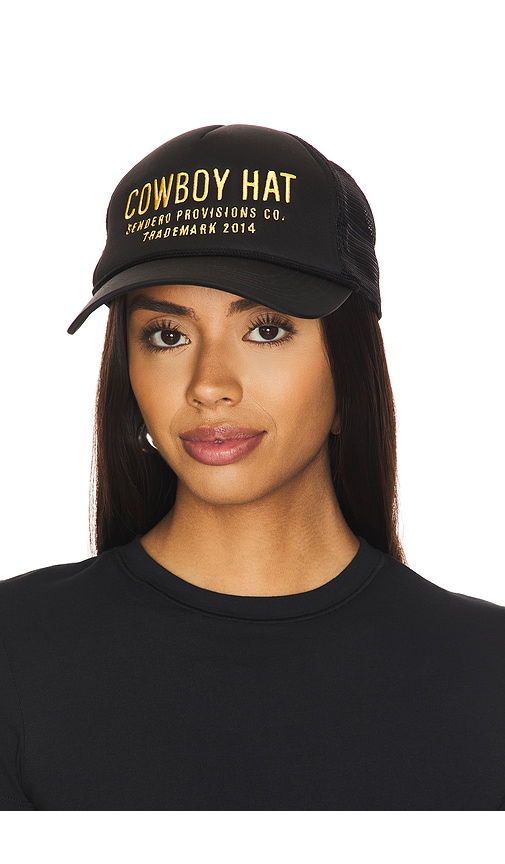 Shop Sendero Provisions Co. Cowboy Hat In Black And Gold