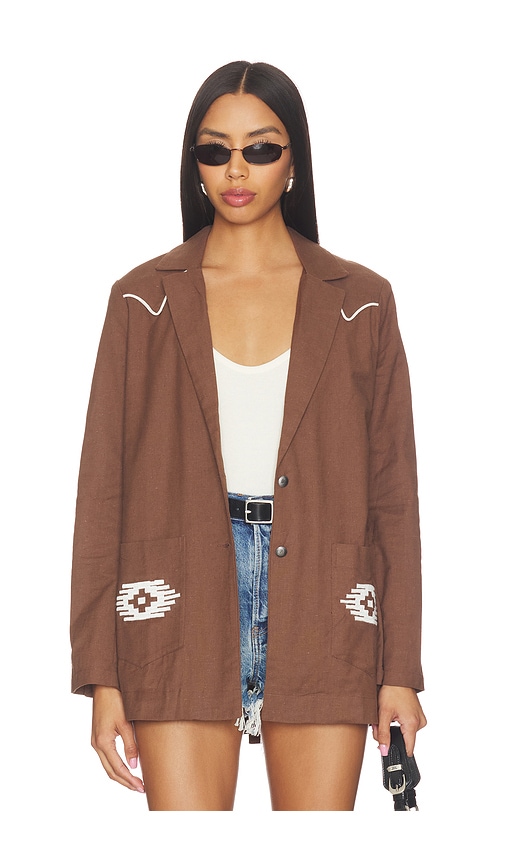 Sendero Provisions Co VEST RELAXED THE ELEANOR WESTERN en Brown Taille S Also en XS M L 113 €