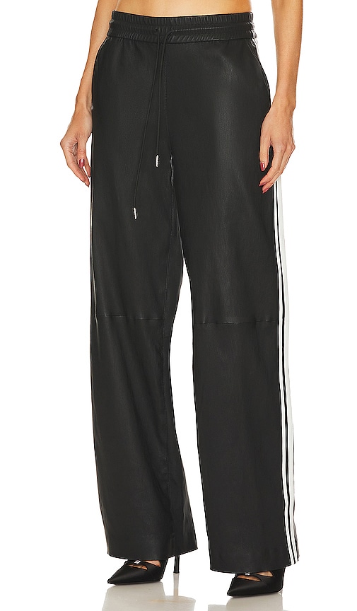 SPRWMN Baggy Athletic Sweatpants in Black