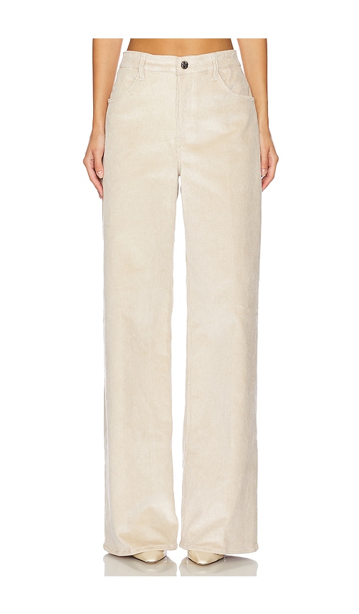 Sprwmn Vintage Wide Leg Pant In Oat