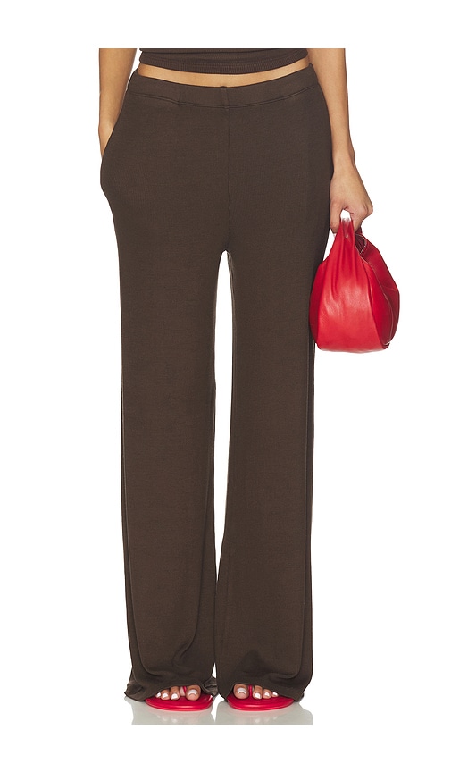 SPRWMN Rib Wide Leg Pants | Thumbnail 3