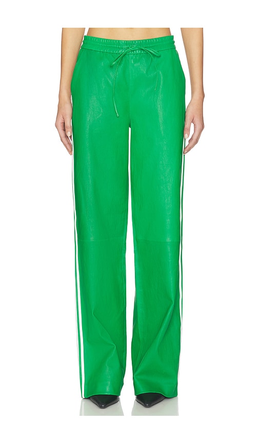 SPRWMN Baggy Leather Athletic Sweatpants