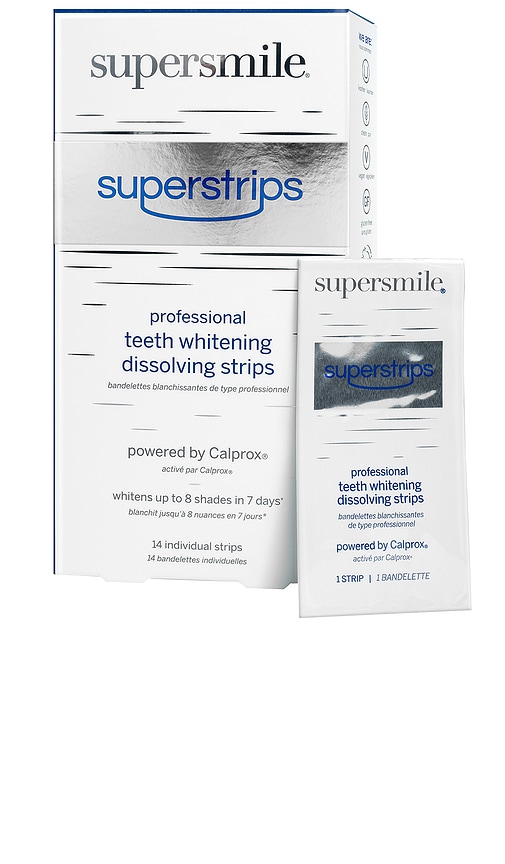 Supersmile Superstrips Teeth Whitening Dissolving Strips In Beauty: Na