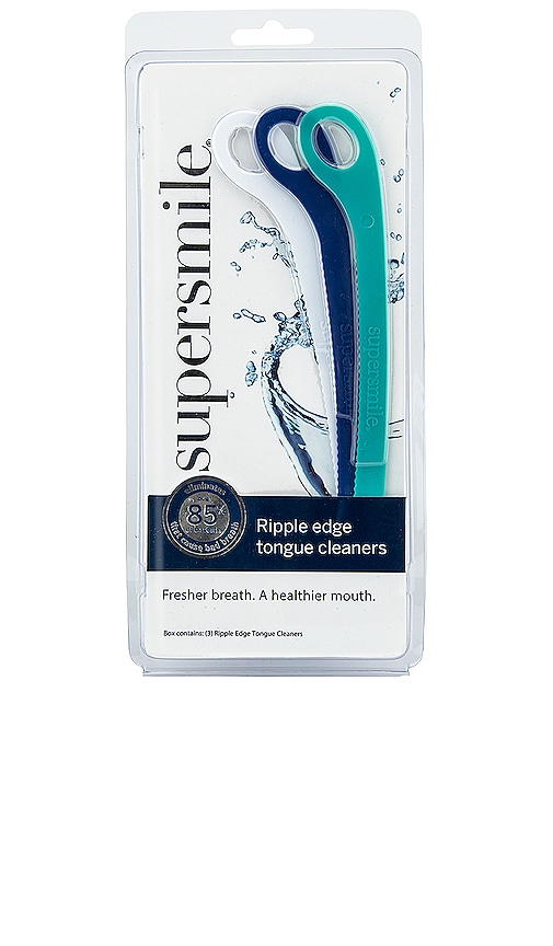 Supersmile Ripple Edge Tongue Cleaner Trio In N,a