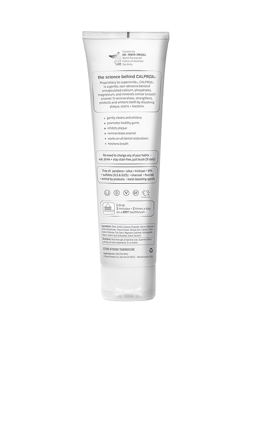  Supersmile Dentifrice Blanchissant Fluoride Free Professional Whitening Toothpaste Ha En Beauty: Na. 