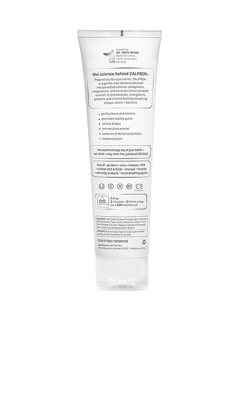 Supersmile Dentifrice Blanchissant Fluoride Free Professional Whitening Toothpaste Ha En Beauty: Na. 