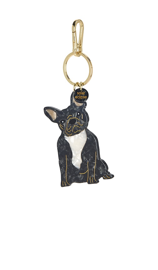 Hand-painted Bag Charm in Frenchie Dog