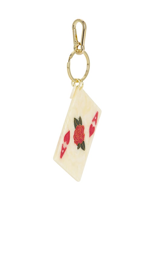 Solar Eclipse Schlüsselanhänger Ace Of Hearts Bag Charm + Keychain In Neutral. 