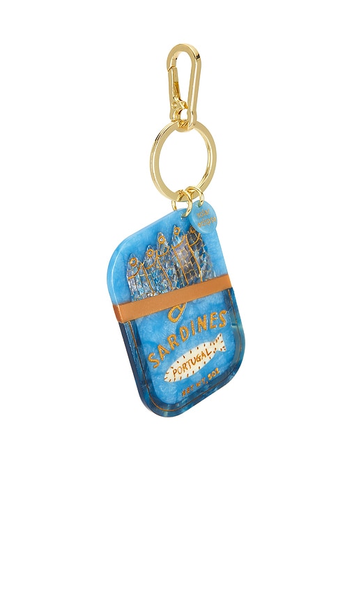  Solar Eclipse Schlüsselanhänger Sardines Bag Charm + Keychain In Black. 