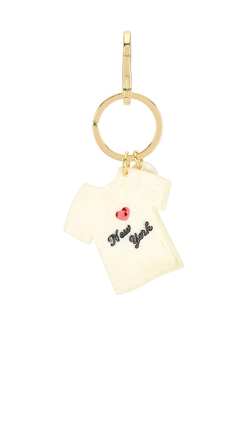 Solar Eclipse Hand-painted Nyc T-shirt Bag Charm + Keychain