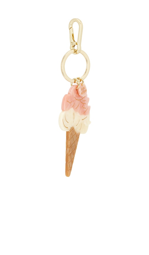Solar Eclipse Hand-painted Gelato Bag Charm + Keychain In N,a