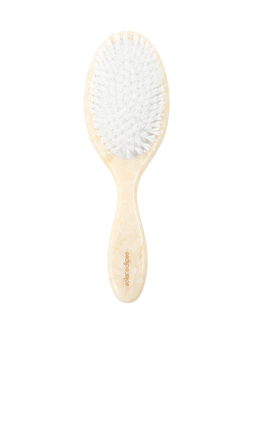  Solar Eclipse Cepillo Para El Cabello Amazing Hair Day Con Moño Nupcial Pintado A Mano Hand-painted Bridal Bow Amazing Hair Day Brush En Color Crema T 
