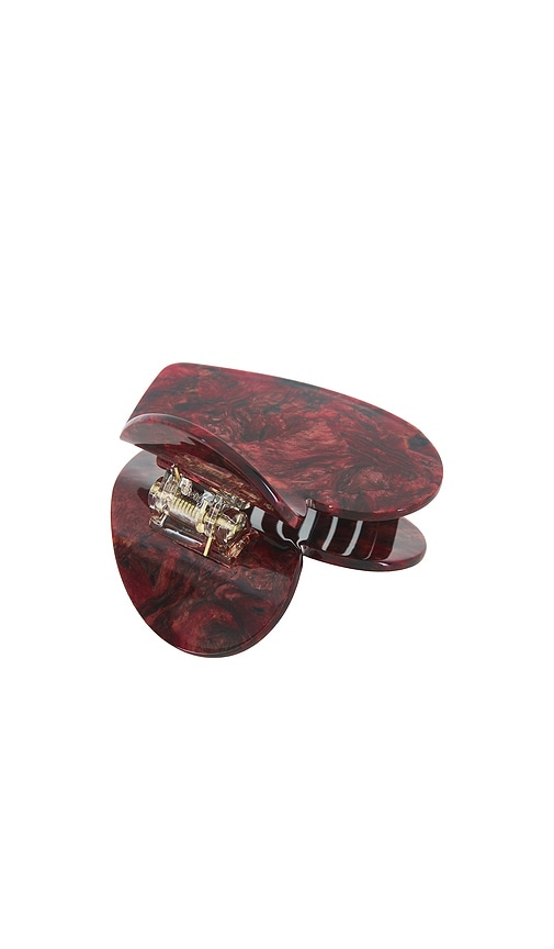 Solar Eclipse Limited Edition Hand-painted Heart Hair Claw Clip