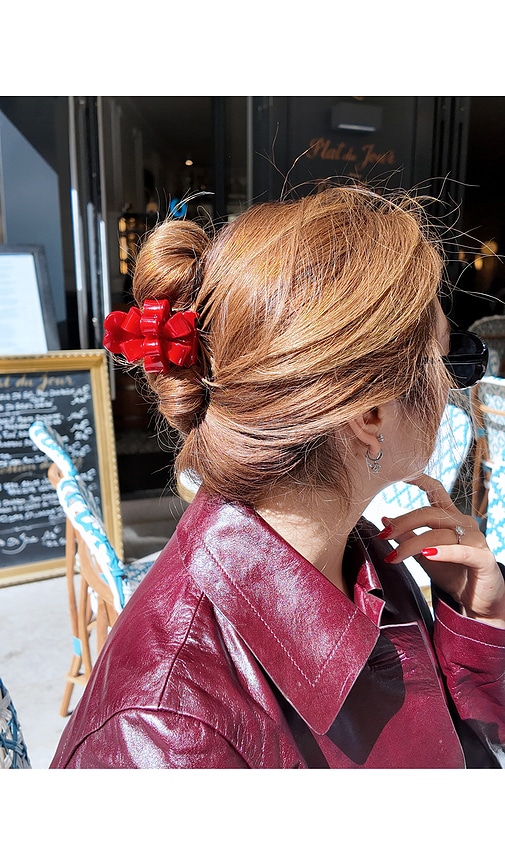  Solar Eclipse Hand-painted Origami Gift Bow Claw Hair Clip In Beauty: Na. 