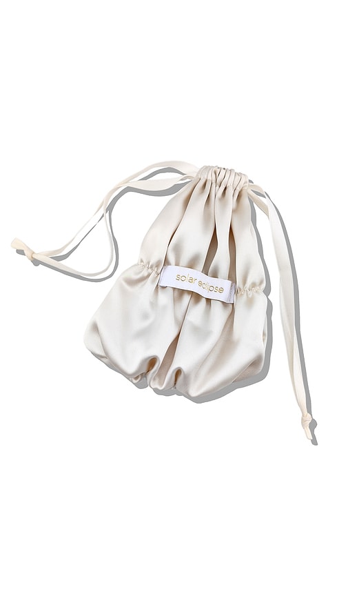 Solar Eclipse Hand-painted Mama Essentials Handbag Hero Brush In Nude