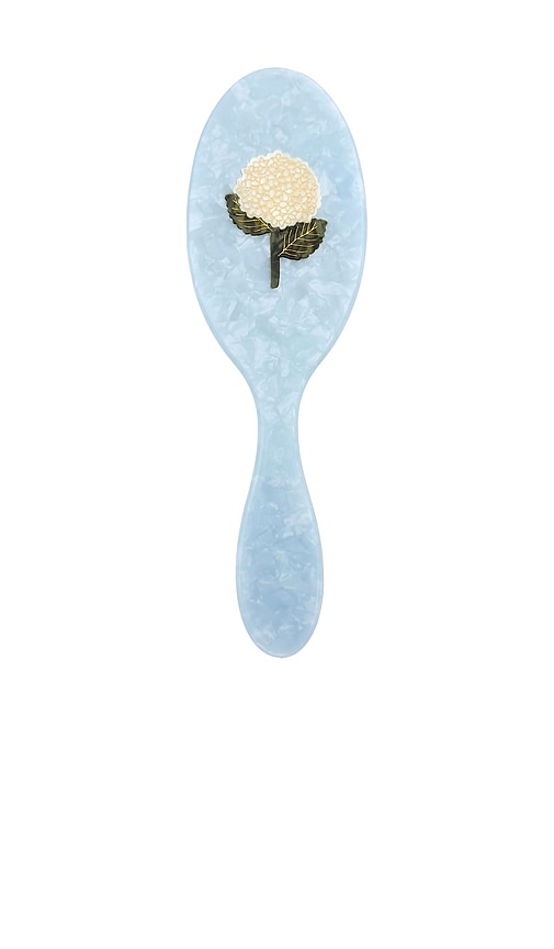 Solar Eclipse Hand-painted Hydrangea Amazing Hair Day Brush in Beauty Multi 58$