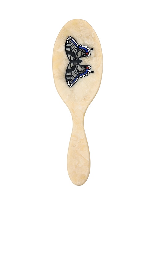 Solar Eclipse BROSSE CHEVEUX QUEUE DHIRONDELLE PEINTE LA MAIN HAND-PAINTED SWALLOWTAIL AMAZING HAIR DAY BRUSH en Beauty NA 61 €