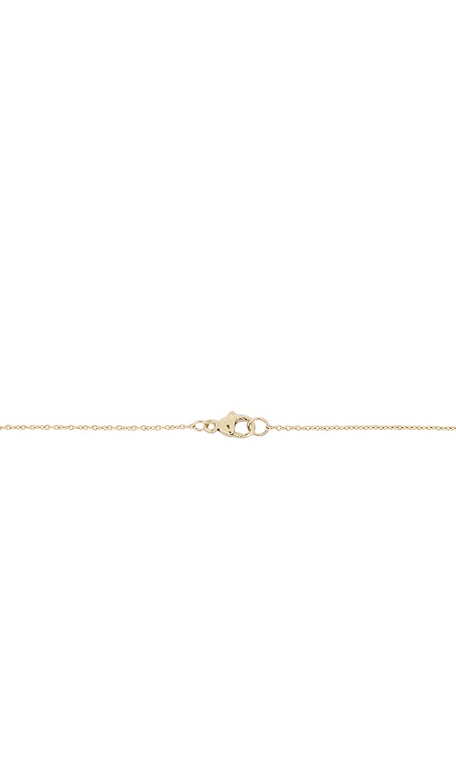  Stone And Strand Halskette In Metallic Gold. 