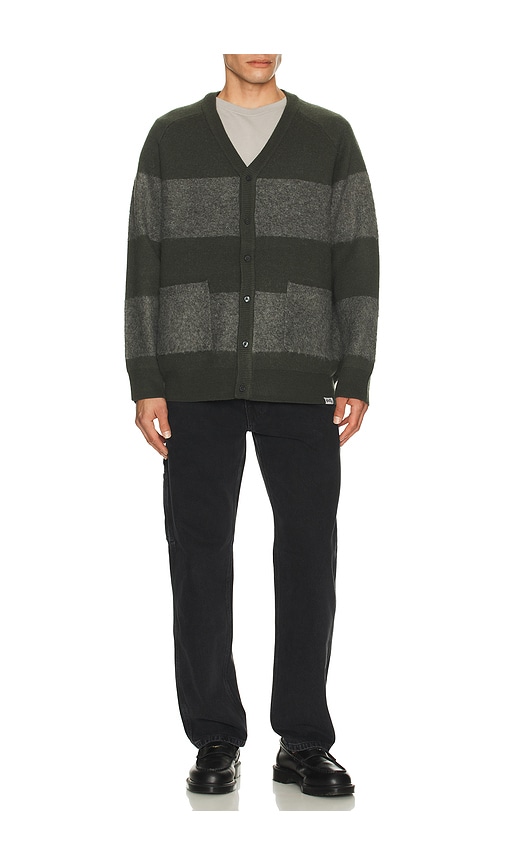  Stan Ray Cardigan In Dark Green. Größe S. Also In M, L, Xl/1x. 