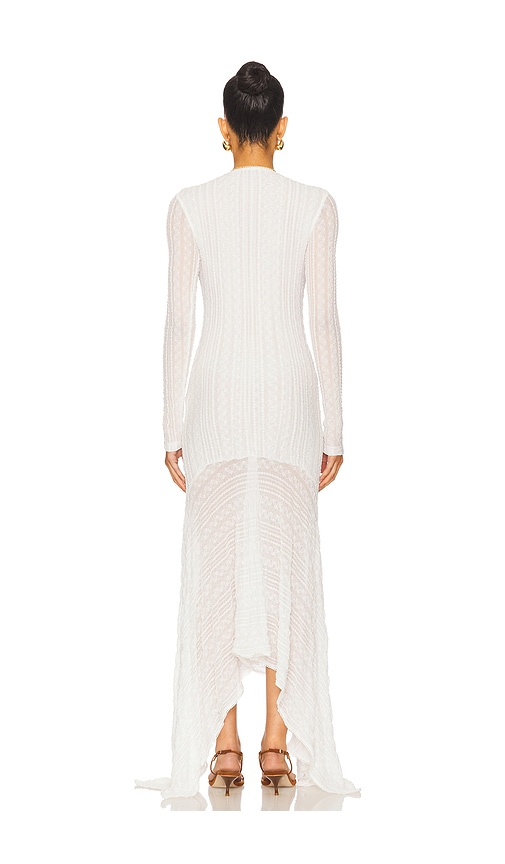  Siedres Kleid Olle In White. Größe S. Also In M, L. 
