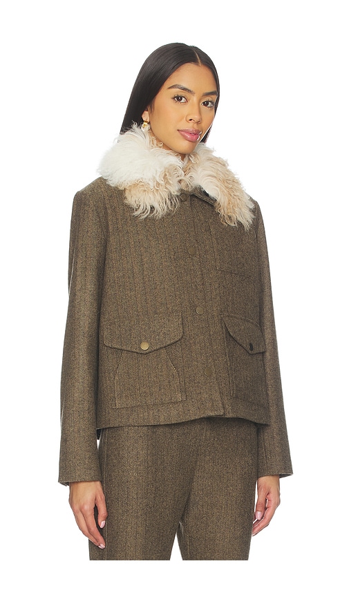 Siedres Harper Jacket In Brown